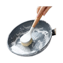 Edo pot brushes 2 household dishwashing brushes pot brushes dishwashing brushes decontamination cleaning brushes long-handled brushes kitchen pot brushes