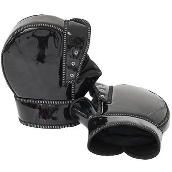 Electric Vehicle Warm Winter Handlebar Cover Motorcycle Windproof and Rainproof Handlebar Cover Leather Cold-Proof Gloves for Men and Women Thick