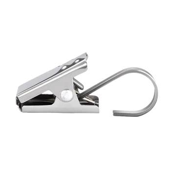 Curtain clip hook stainless steel buckle accessories strong shower curtain clip load-bearing thickened ວົງເກົ່າແກ່