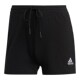 Lucky Leaf|Adidas ໂສ້ງຂາສັ້ນຜູ້ຍິງ ດຳ ຖັກກະທັດຮັດ ແຟຊັ່ນ ໂສ້ງກິລາແທ້ຄລາດສິກ