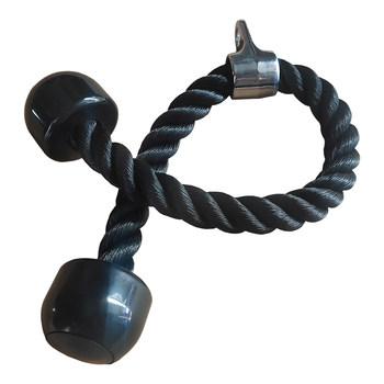 Triceps high pull-down artifact gantry rope