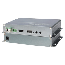Nanqian HDMI high-definition audio and video optical transceiver multi-functional with loop out two-way 3 5 audio RS232 data supports DVI to fiber optic extender 1080P60Hz