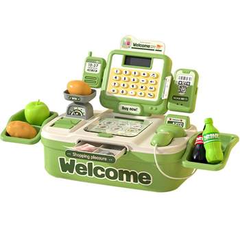 Children's simulation checkout supermarket cash register toy