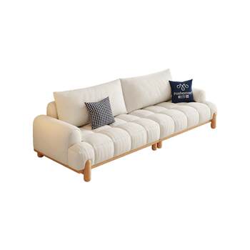 Pashaman cream style antibacterial anti-mites fabric sofa Pashaman cream style antibacterial anti-mites fabric sofa