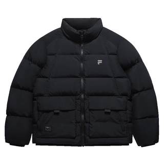 FILA FUSION斐乐潮牌羽绒服男2025冬季新款时尚休闲宽松保暖外套