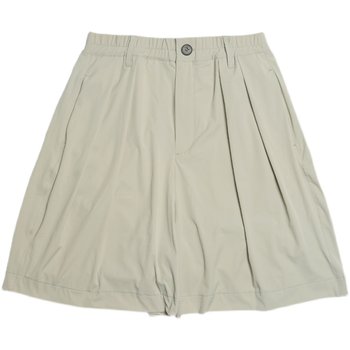 Sinrcrew summer double pleated trousers casual cityboy stretch nylon wide leg drape versatile ຫ້າຈຸດ pants ສໍາລັບຜູ້ຊາຍ
