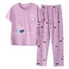 Women's autumn pajamas with breast pads