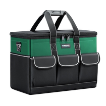 Sturdy and durable tool storage bag multifunctional canvas thickened portable electricians portable tool bag for woodworking