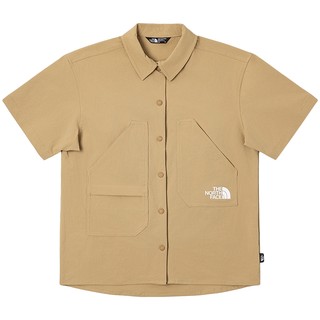 北面童装儿童凉感防晒衣速干短袖衬衫男女户外TheNorthFace|87Z8
