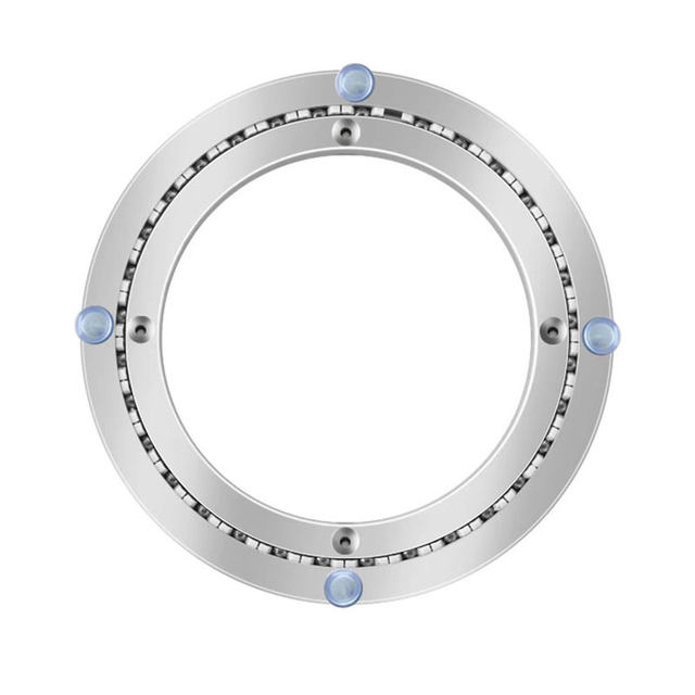 Sound-silent dining table turntable rotary base