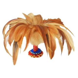 Dongfangyan ручной работы волан с перьями, противоударная швейная ткань