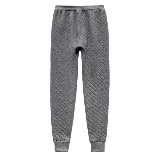 ab内衣加厚男女纯棉夹棉三层保暖裤老年人高腰单件秋裤棉毛裤棉裤