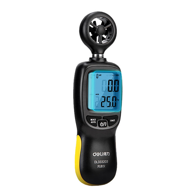 Deli anemometer handheld high precision