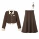 Women's formal uniform college style suit winter