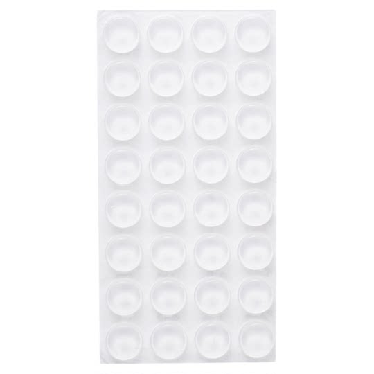 Silicone anti-collision stickers for household door handle pads and rear cabinet doors