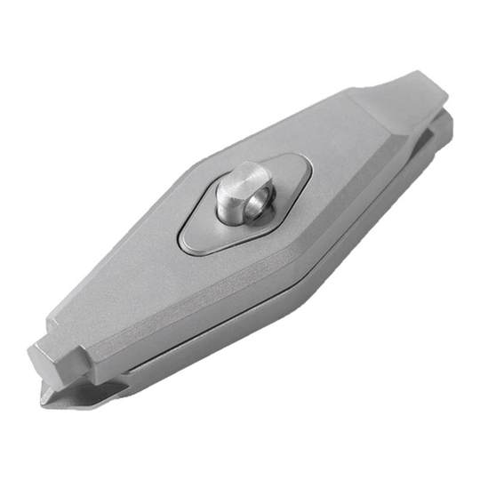 钛合金螺丝刀内六方旋转多功能工具户外随身便携钥匙扣项链撬棍