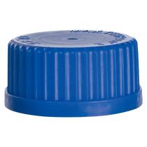 Blue red reagent bottle spare cap heat resistant 140 degrees with sealing ring 3-6007-07
