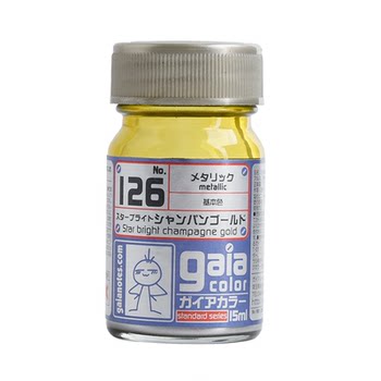Gaia oil-based paint metallic color 009-126