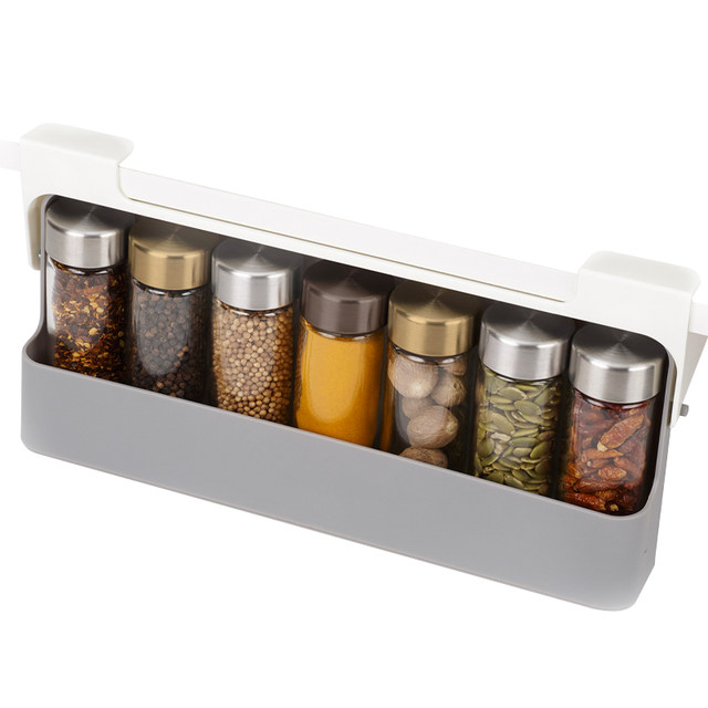 Hanging seasoning bottle storage rack for storage in UK Joseph