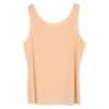 Bottoming vest, anti-exposure, simple, traceless ice silk suspenders