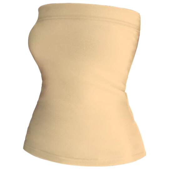 加绒抹胸保暖内衣裹胸上衣吊带背心女冬季无肩带婚纱礼服内搭打底