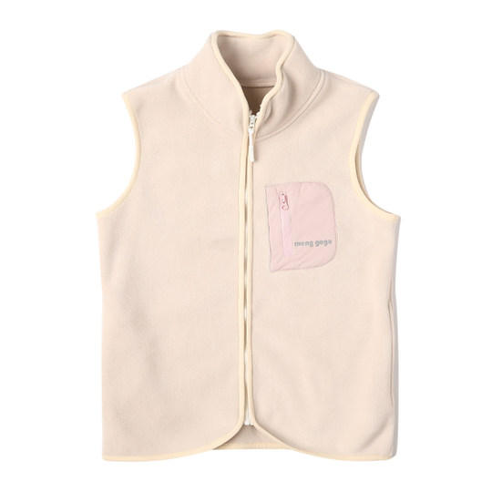 【4折专区】萌格格女童加绒马甲保暖锁温内搭背心冲锋衣内胆儿童