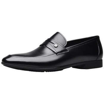 Bindu wear-resistant and breathable commuter formal leather shoes