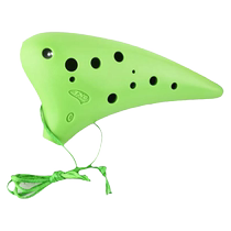 Taiwan TNG plastic resin ocarina 12-hole treble SC alto AC tune twelve-hole plastic ocarina for beginners