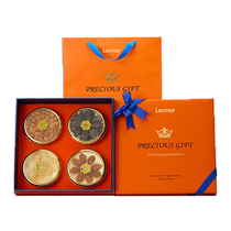 (Self-operated) Lecmor morels abalone scallops egg glue dry goods gift box 160g Mid-Autumn Festival gift for elders