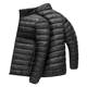 【黄晓明同款】轻薄羽绒服男2025年秋冬立领运动短款鸭绒保暖外套