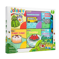 jollybaby cloth book early education baby can not tear to pieces and can be chewed by 6 months old baby cognitive cloth book teether 6 months old