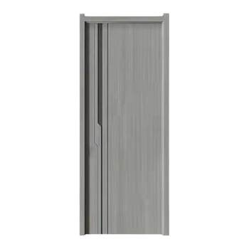 Heightened custom bedroom wooden door widened custom swing door