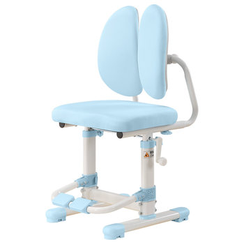 Hutchibang hand-operated lifting and posture-correcting study chair