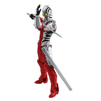 ຜະລິດຕະພັນໃຫມ່ bruko building block man mobile ultraman seven legendary version assembled toy hand model gram boy