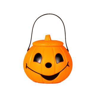 Halloween decorations pumpkin lantern tote bag begging for candy box