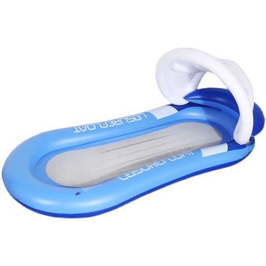 Inflatable floating bed, men's and women's floating row swimming ring floating chair