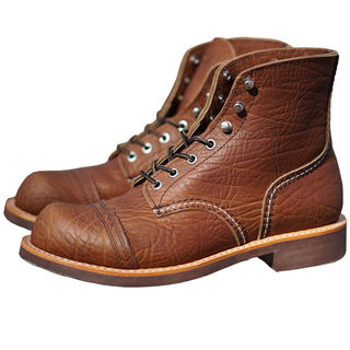 Ботинки десантника 8111 из грубой кожи североамериканского бизона