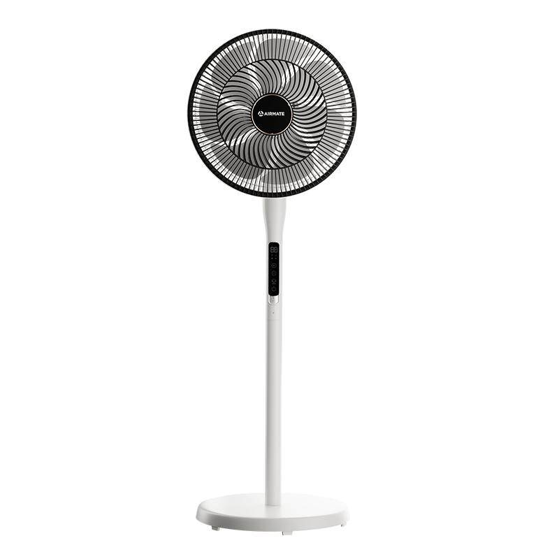 Emmet electric fan floor fan Qingyin home desktop high wind power 7-leaf DC cycling shaking head fan SRD78