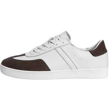 Lilang Official Cow Leather Low-Top Sneakers for Men 2026 Summer Casual Round Toe Color-Blocking Non-Slip Wear-Resistant Shoes