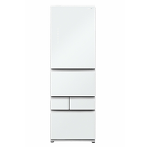 Toshiba multi-door refrigerator 429 ultra-thin embedded automatic ice making small household small white peach white refrigerator