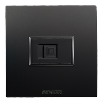 Type 86 wall concealed 10G network socket CAT7 computer broadband information panel Category 7 network cable socket