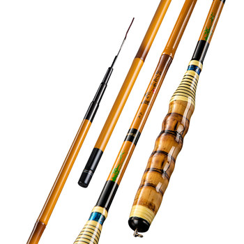 Deng gang recommends luohan bamboo crucian carp fishing rod hand rod fishing rod