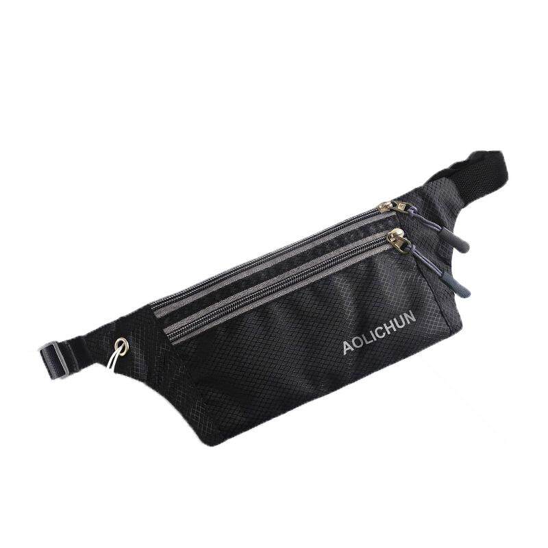 Ultra-thin outdoor sports lightweight mobile phone bag close-fitting waist bag