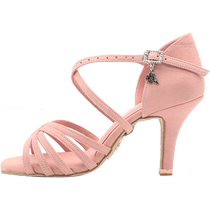 JustBDdance Betty dance shoes Latin dance shoes womens adult competitive dance shoes Velvet B216