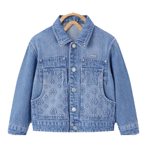 (Même style au comptoir) minipeace PEACEBIRD vêtements pour enfants veste en jean de vache brute pour garçons veste pour enfants vêtements de printemps