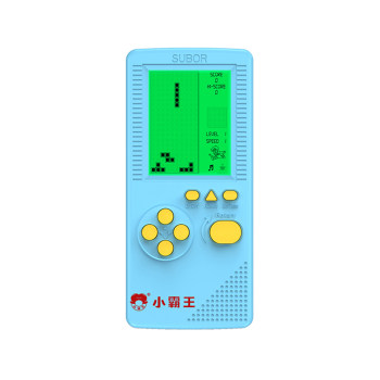 Classic Memories] Little Overlord Tetris Game Console 2022 New Handheld Childhood Nostalgia Retro Children's Educational Toys Student Old-fashioned Mini Small Portable Game Console Handheld Console