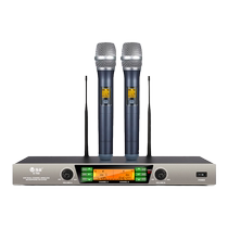 Hong Yi U760 Беспроводной Микрофон A Tug Two Home Sing Professiont KTV Stage Конференция U section Anti-howl