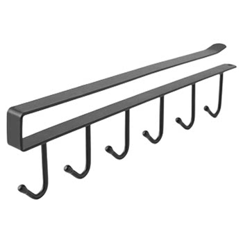 No punch-free household kitchen cup rack storage rack water cup rack cabinet rack hanging hook storage rack