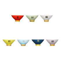 (Xianjing Printing Society) Jingdezhen White Porcelain Cockpit Cup President Seal Tea Cup Suit Home Gift Mug Tea Set