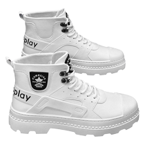 Summer British sneakers for men European station fashion work shoes trendy shoes versatile casual Korean style inner height increasing mens shoes 12cm